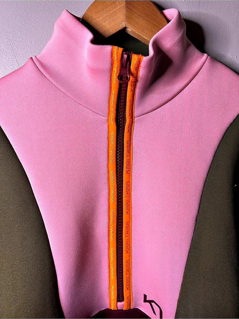 Kari Traa Color Block Ski Sweater Size Large Like New